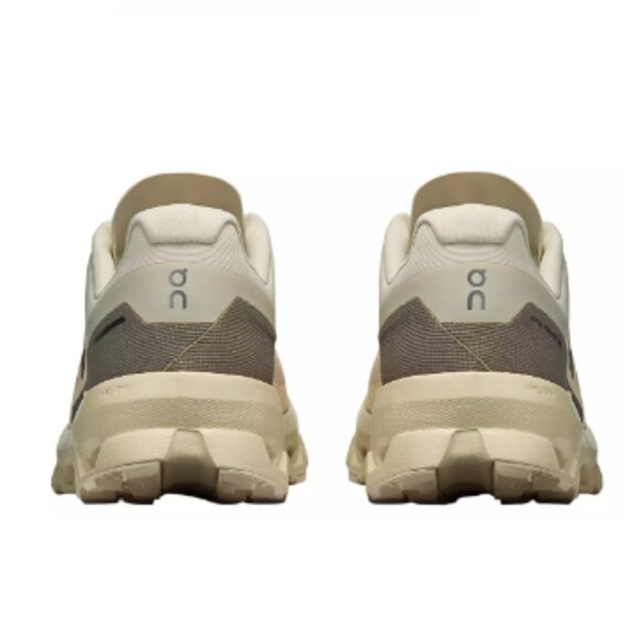 NWT On Women's Cloudvista 2 Trail Running Shoes, Cream/Desert Khaki - Picture 5 of 6